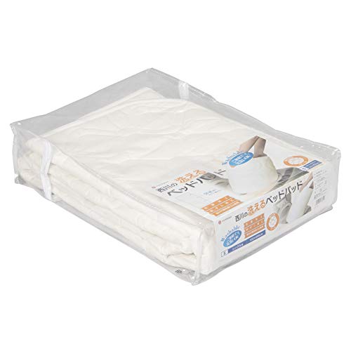 東京 西川 ベッドパッド シングル 洗える 敷きパッド ウール 吸湿 放湿 冬あたたか 夏サラサラ 無地 ホワイト CM00087012W