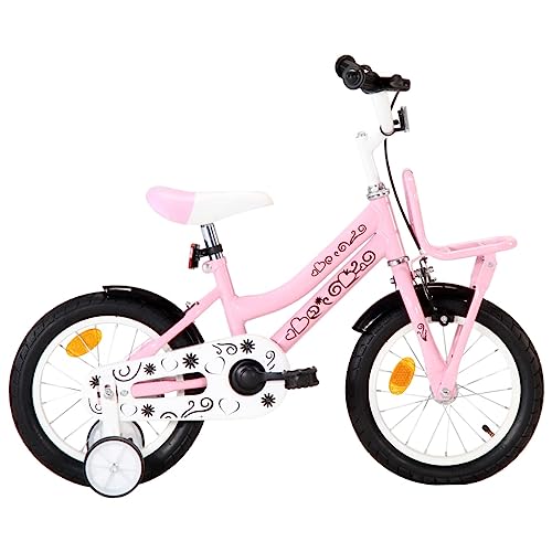 vidaXL Bicicleta Niños y Portaequipajes Delantero Deporte Ciclismo Infantil Andador Correpasillos...