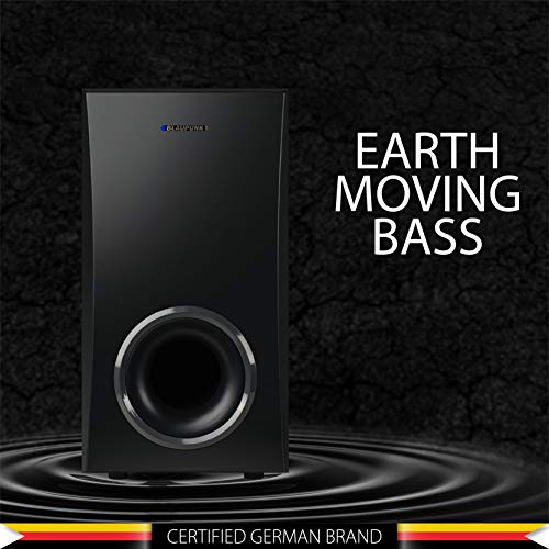 Image of Blaupunkt SBWL02 130 Watt 2.1 Channel Wireless Bluetooth Soundbar (Black)