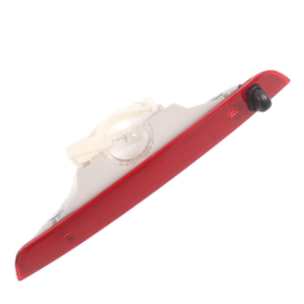 Riloer Terza Luce Freno Centrale Alto Montaggio Lampada di Stop 6S61-13N408-AA 1pz Rosso | Compatibile con Ford Fiesta 5 porte Hatchback 2005-2008, 6S61-13N408-AA 1363489, lampadina alogena