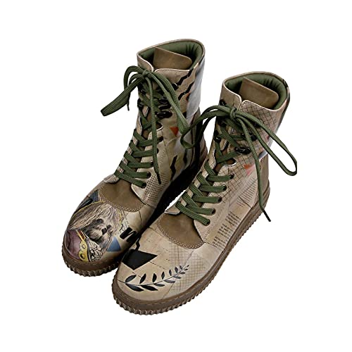 DOGO Future Boots, Bota de Media Pantorrilla Mujer, Multicolore, 36 EU