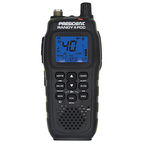 Randy Ii Fcc - First Fcc Approved Am/Fm Handheld Cb Radio #TOP5