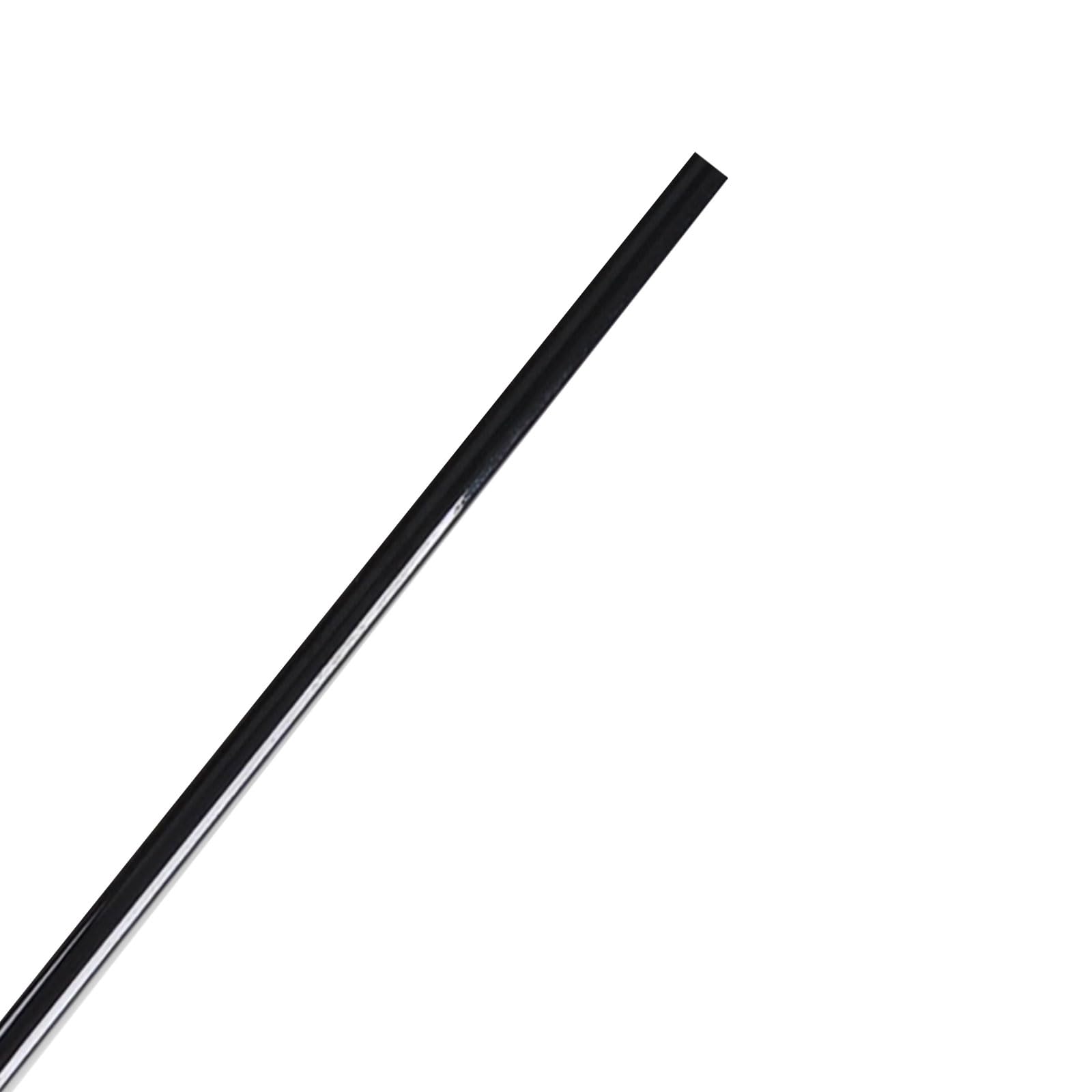 QIPN 6.5ft Extremely Narrow 4MM Self-Adhesive PVC Molding Trim, Flexible Edge Trims, Caulk Strips Vinyl Shelf Cabinets Liner for Home Decor(Color:black .)