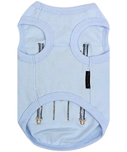 Parisian Pet Suspender Dog T-Shirt, X-Small #TOP1