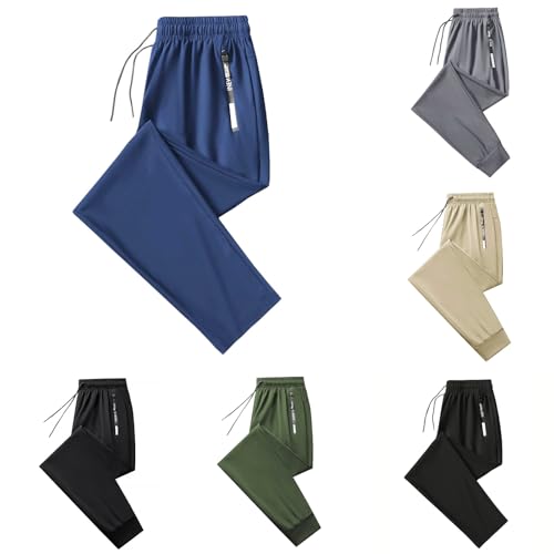 Senistyle Pants for Women Ice Silk Ultra Stretch Breathable Pant Quick Drying Senistyle Stretch Active Trousers Over 50 M 01-Blue