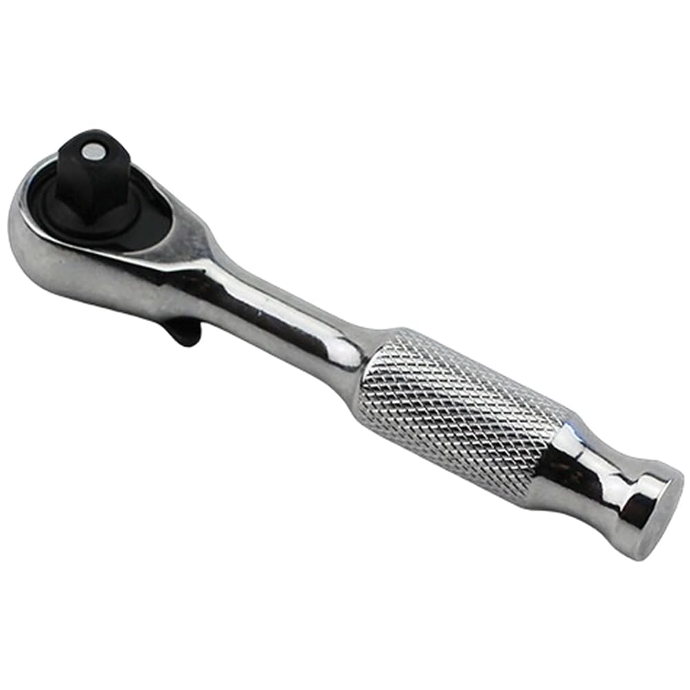 1/4 pulgadas para mini llave de carraca, llave reversible de doble cabeza de 72 dientes, acero al cromo vanadio de liberación rápida para espacios reducidos