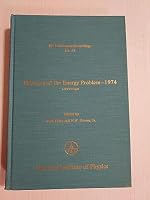 Physics and the Energy Problem 1974 (AIP Conference Proceedings) 0883181185 Book Cover