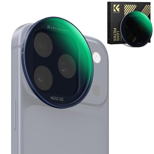 Filtro ND2-32 Snap-On Per IPhone 17 Pro & Pro Max – 28 Strati, Vetro AGC, Ultraleggero 11.2g, Arancione