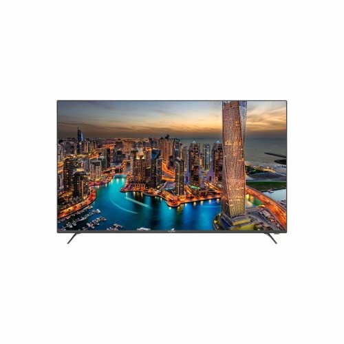 Image of wybor 140 cm (55 Inches) 4K-Smart LED TV | (2GB /16GB) | (2 USB - 3 HDMI) | DBL Remote | FREAM Less | Cloud TV | (Black) | (2021 Model)