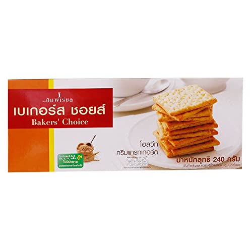Imperial, Baker's Choice, Whole Wheat Cream Cracker, 240 G. [Pack Of 1 Piece] #TOP23