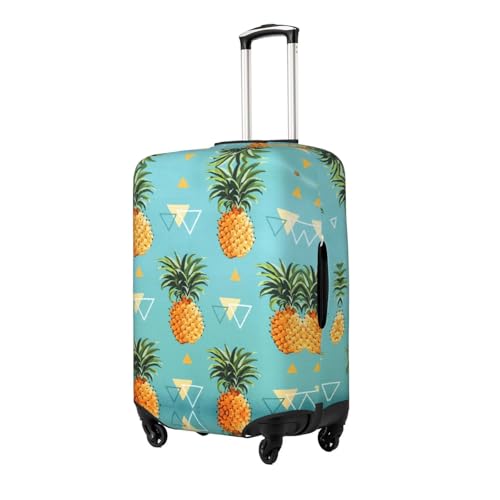 Tropical Fruit Pineapple Print Luggage Suitcase Cover Protector Luggage Washable Covers With Concealed Zipper2
