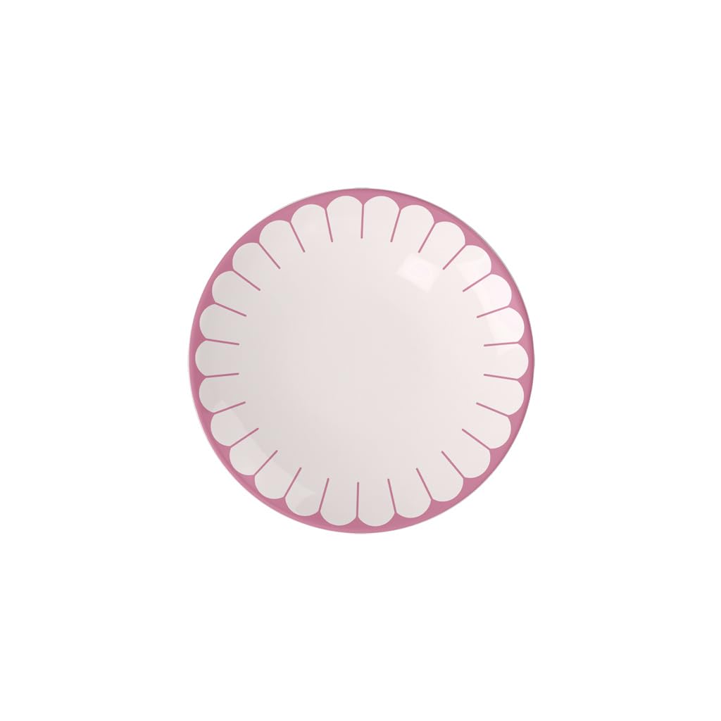 Villeroy & Boch - Fleur Cassis Breakfast Plate Pink, Dishwasher-Safe, Microwave-Safe, Dessert Plate, Small Plate for Breakfast, Desserts & Snacks, Cake Plate, Premium Porcelain