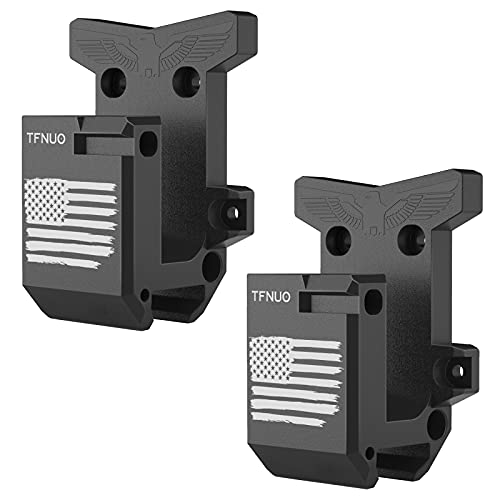 2 Pack Gun Wall Mount, 300Lbs of Tension Bearing, PA Material Wall Mount and Display, Rifle Display, Household Gun Safe Wall Rack