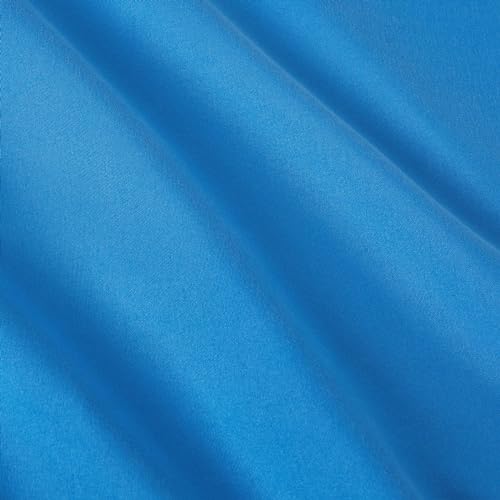 Image of Amazon Basics 5-Piece Microfiber Kid's Bed-in-a-Bag Bedding Set, Twin, Blue, Solid