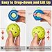 Pickleball Trainer - Continuous Rebound Pickleball Drills Enhance Reaction Time & Hand-Eye Coordination - Ideal Gift for All Skill Levels (Green)