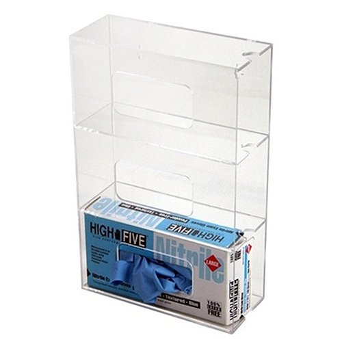 Buy TrippNT 50826 Clear Acrylic Triple Side Loading Glove Box Holder