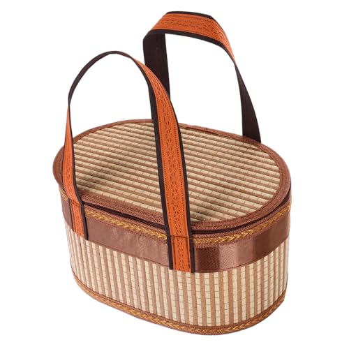 LABRIMP Cesta De Almacenamiento De a Mano Con Asa Cesta De Compras De Gran Capacidad Caja De Plegable En Color Medidas