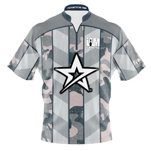 Logo Infusion I AM Bowling Jersey Short Sleeve Sash Collar 2328-RG2 Made in USA ROTO GRIP2 (US, Alpha, XX-Large, Regular, Regular, Multi)