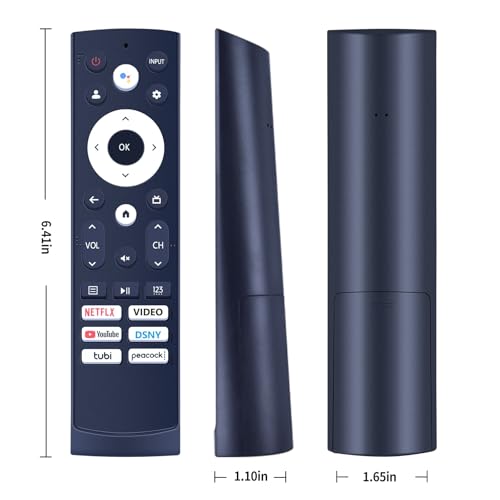 Télécommande ERF3M90H pour TV Hisense Android compatible avec modèles U8H et U7H - 7