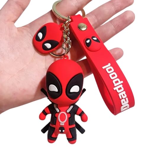 Image of Rawan Fresh Dead Superhero Keychains For Girls Boys, Cute Pendant Keychains Accessories, Cute Kawaii Key ring Purse Backpack, Key Chain Accessories Wristlet Key chain Car Charms
