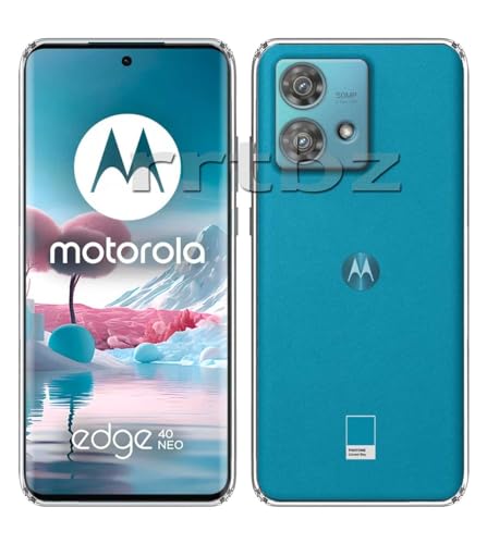 Image of Soft Silicone TPU Back Cover Compatible with Motorola Edge 40 Neo, Clear