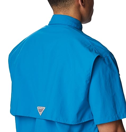 Image of Columbia Men Omni-Shade Bahama II Hiking and Trekking Short Sleeve Shirt