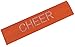 Cheer Rhinestone Headband(Orange)