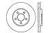 StopTech 128.63017L Sport Cross Drilled Brake Rotor; Front Left