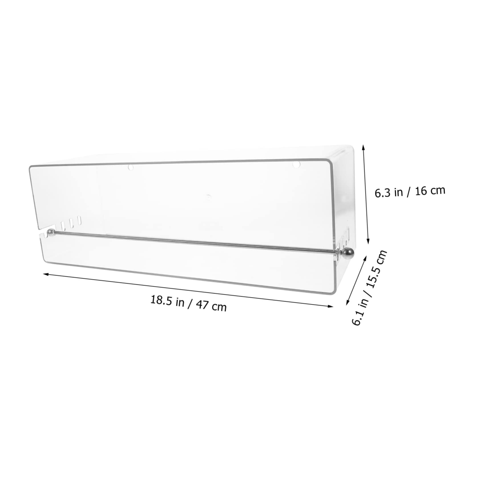 Amosfun Porta Nastri Artigianali in Plastica, Organizer Robusto per Conservare e Ordinare Nastri, per Laboratorio Creativo e Fioreria,