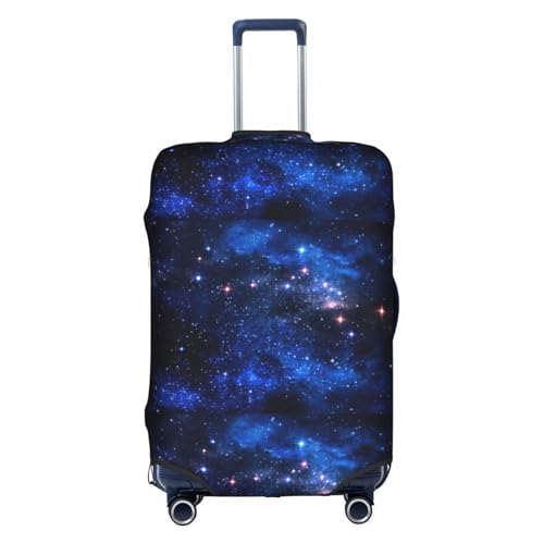Galaxy Night print Luggage cover, suitcase protector, elasticated protective sleeve, fits 18-32 inch suitcases