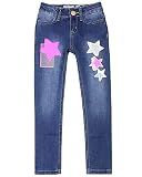 Desigual Girls' Denim Pants Casamian, Sizes 5-14 - 5/6 Light Blue