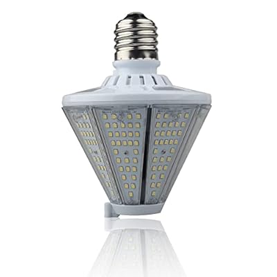 dephen 50W Led Corn Light Bulb - Removable Medium Base E26 LED Bulb 6500Lm LED Corn Bulb UL-Listed 5000K Retrofit Corn Cob LED Light for Post Top Porch Wall Pack Lantern Canopy Warehouse Garage