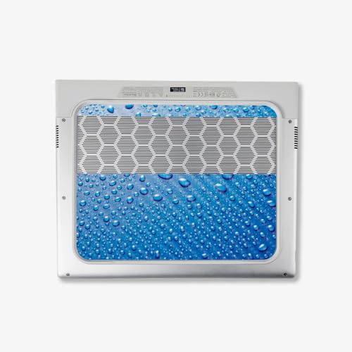Image of MightySkins Carbon Fiber Skin Compatible with Alienware X14 R2 (2023) Full Wrap Kit - Mist | Protective, Durable Textured Carbon Fiber Finish | Easy to Apply & Change Styles | Made in The USA