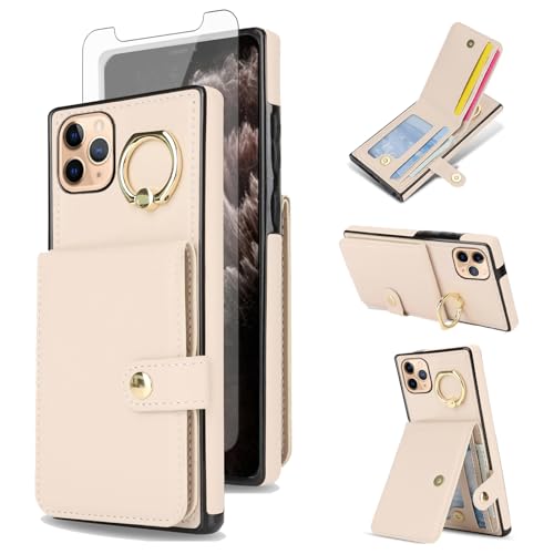 Coque iPhone 11 Pro Max antichoc étui fente carte de crédit rigide