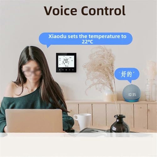 Thermostat programmable WiFi pour chauffage au sol connecté Tuya