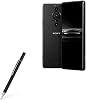BoxWave Stylus Pen Compatible with Sony Xperia PRO-I XQBE62B 6.1 in - FineTouch Capacitive Stylus, Super Precise Stylus Pen - Jet Black