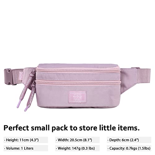 Image of 521s Small Fanny Pack Fashion Waist Bag Cute for Women, Thistle