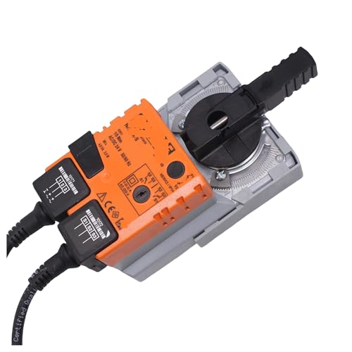 NR24A-S 10Nm AC24V DC 24V Control Open-Close 3-Point Rotary Ball Valves Actuator Integrated auxiliary switch