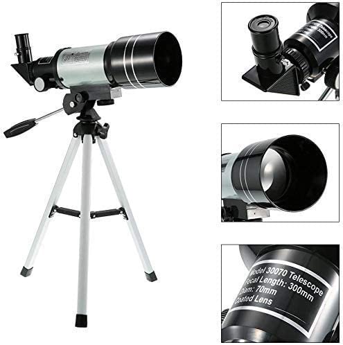QHYTL Professionelles astronomisches Teleskop, 150-faches Refraktions-Monokular-Reise-Beobachtungsbereich-Teleskop mit… – Bild 7