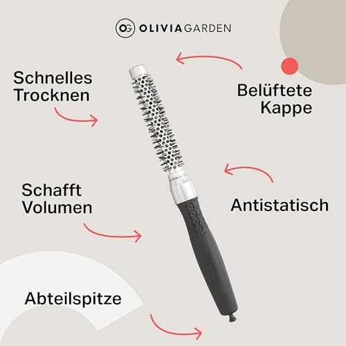Essential Blowout Classic - Silber - 10 - Schnelles Trocknen, Anti-Statik, Volumen für Kurzes Haar