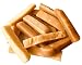 Snow Hill Yak Milk Himalayan Gold Churpi Finger Size Small Nuggets Dog Chews 14 - 16 Pcs Best For Senior & Small Pups - Yaky Organic Long Lasting Cheese Treats of Himalayas, Nepal