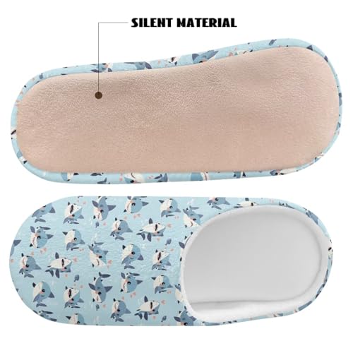 Cozy Slippers for Women Indoor House Shoes Lightweight Flannel Soft Fuzzy Slippers Warm Winter Bedroom Dorm Shoes3