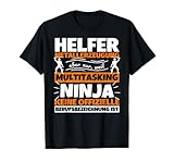 Helfer Metallerzeugung Multitasking Ninja lustig T-Shirt