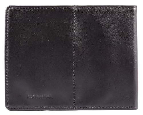 Big Skinny Men's Super Skinny Leather Bi-Fold Slim Wallet, Holds Up to 30 Cards4