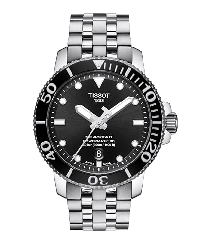Tissot Men's Seastar 1000 Powermatic 80 - T1204071105100 Grey One Size