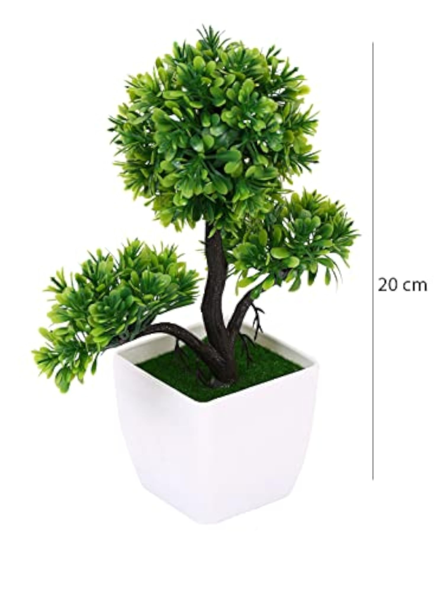 Artificial Bonsai Tree with Designer Pot for Home Decor