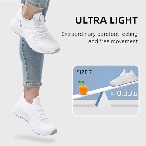 Lamincoa Women's Walking Running Sneakers Slip on Tennis Shoes Casual Athltic Gym Workout Sneakers4
