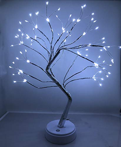 Fairy Light Spirit Tree Lamp,Spirit Tree Lamp Christmas Ideal Led Fiary Tree Lamp,sparkly Tree Lamp Decoration Battery Usb Operated Christmas Festival Carnival PartyBar Tree