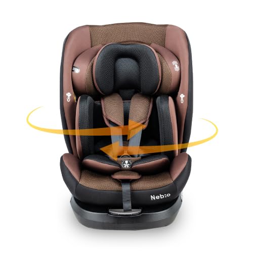 Nebio ネビオ　ターンピット　回転式　isofix チャイルドシート ターンピットF ブラウン ( 1台 )/ ネビオ(Nebio
