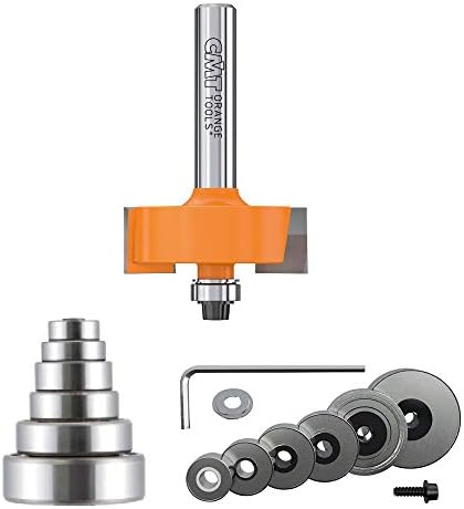 CMT 835.001.11 Rabbeting Set, 1/4-Inch Shank image 2